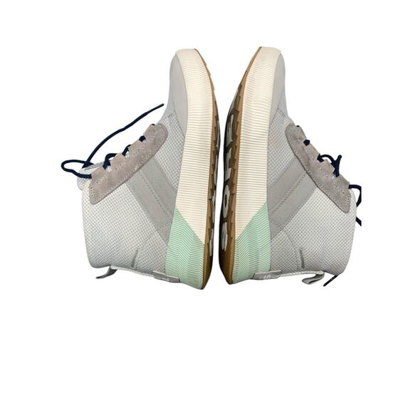 Sorel Womens Gray Out N About III Full Grain Leather Upper Mid Top Sneakers 8.5 - Picture 6 of 11